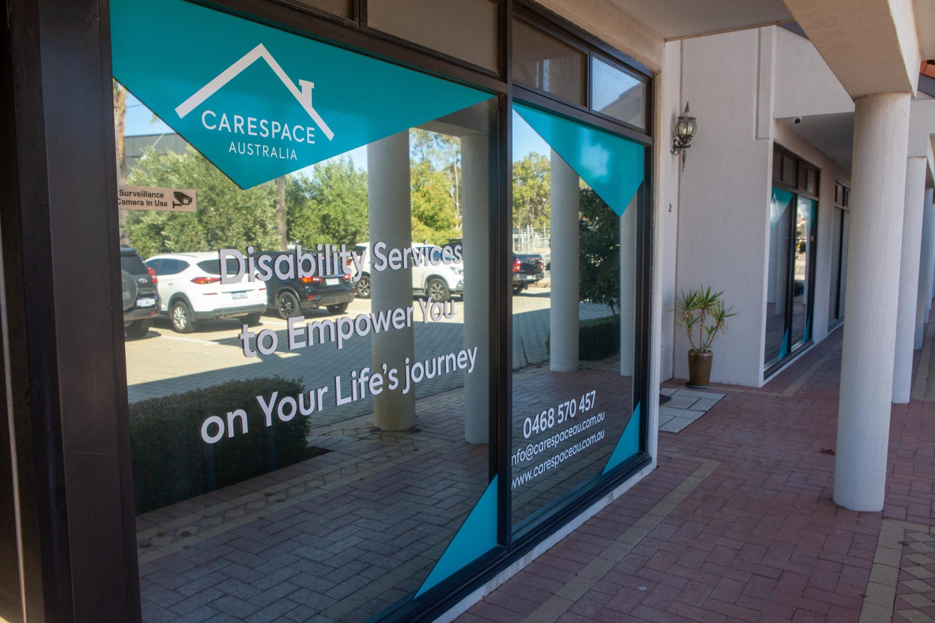 Carespace Australia office entrance
